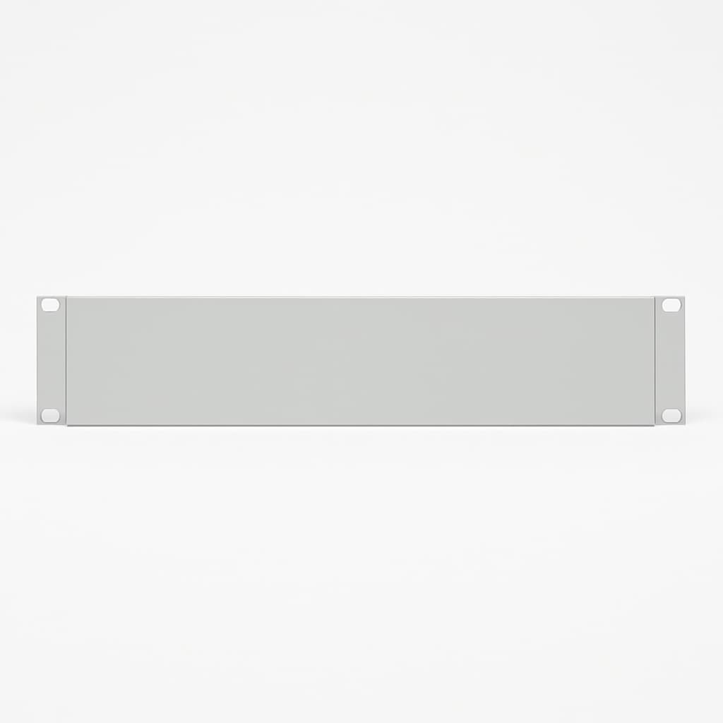 Telegartner H02025A0239 19" Frontplate 1.5 HU RAL7035 — illustrative AI-generated image