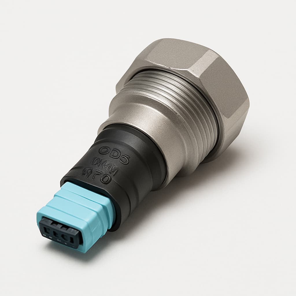 Telegartner H02052A0226 ODS Mini MPO 24 Fibres PG13.5 — illustrative AI-generated image