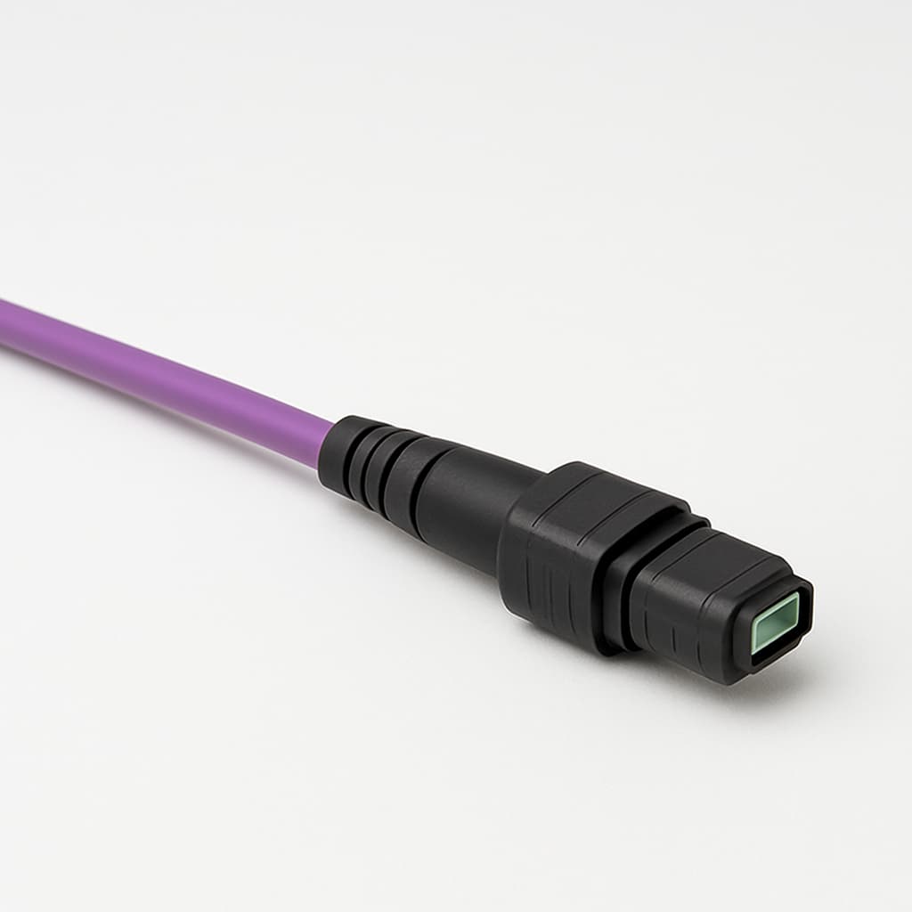 Telegartner H02052A0238 ODS Mini MPO Cable Assembly — illustrative AI-generated image