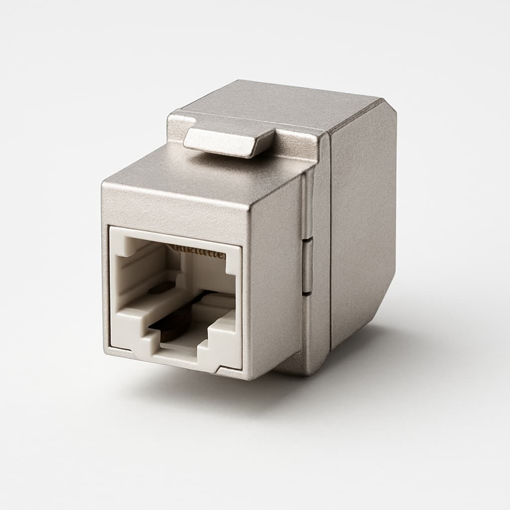 Telegartner J00020A0420C AMJ45 8 UP/0 Cat.5e without Faceplate — illustrative AI-generated image