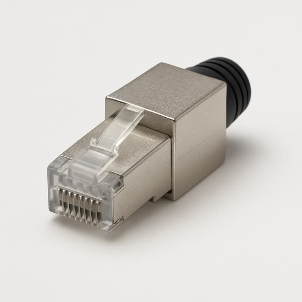 Telegartner J00026A3501 RJ45 UFP8 Connector — illustrative AI-generated image