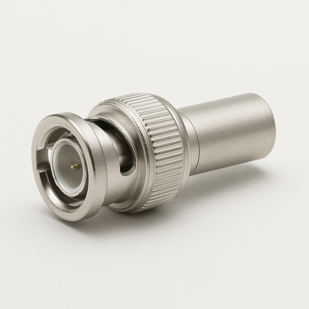 Telegartner J01000A0042Z BNC Plug Connector — illustrative AI-generated image