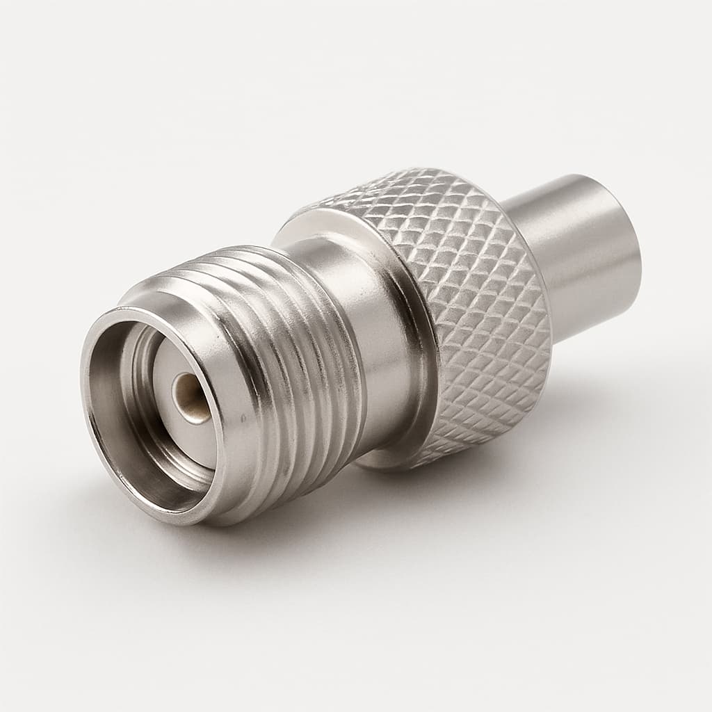 Telegartner J01151A1181N SMA Cable Jack, 50 Ohm — illustrative AI-generated image
