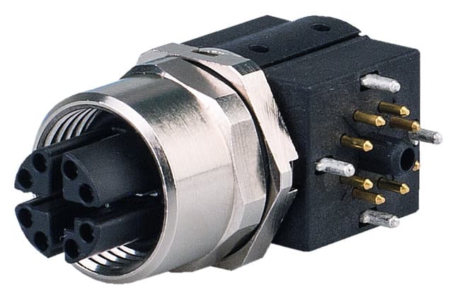 Telegaertner J80320A0120 M12x1 X coded Cat.6A 90° connector