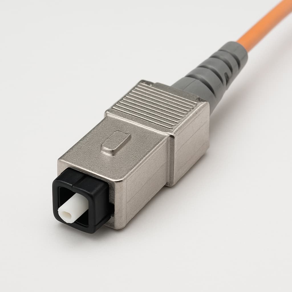 Telegartner J88080A0003 STX IP20 SC POF Plug — illustrative AI-generated image