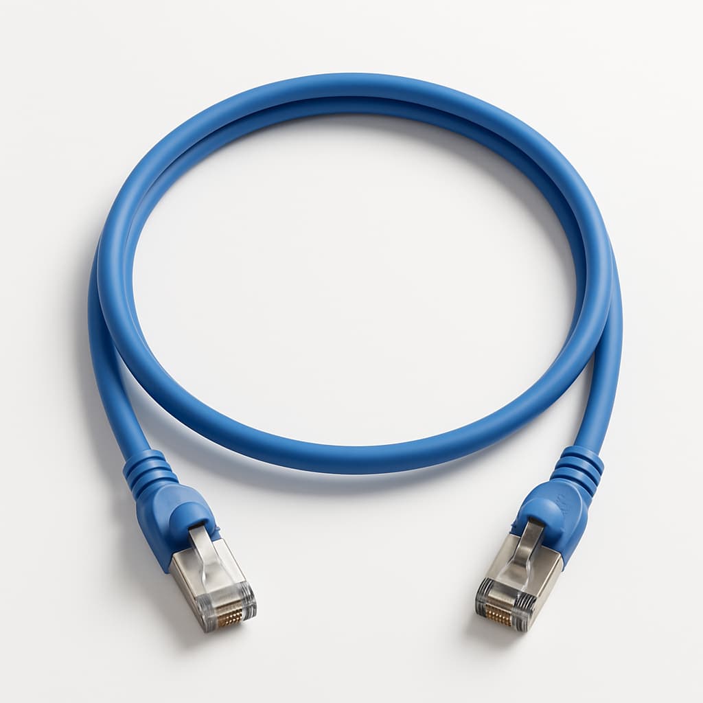 Telegartner L00000A0260 S/FTP Cat.6A Patch Cord — illustrative AI-generated image