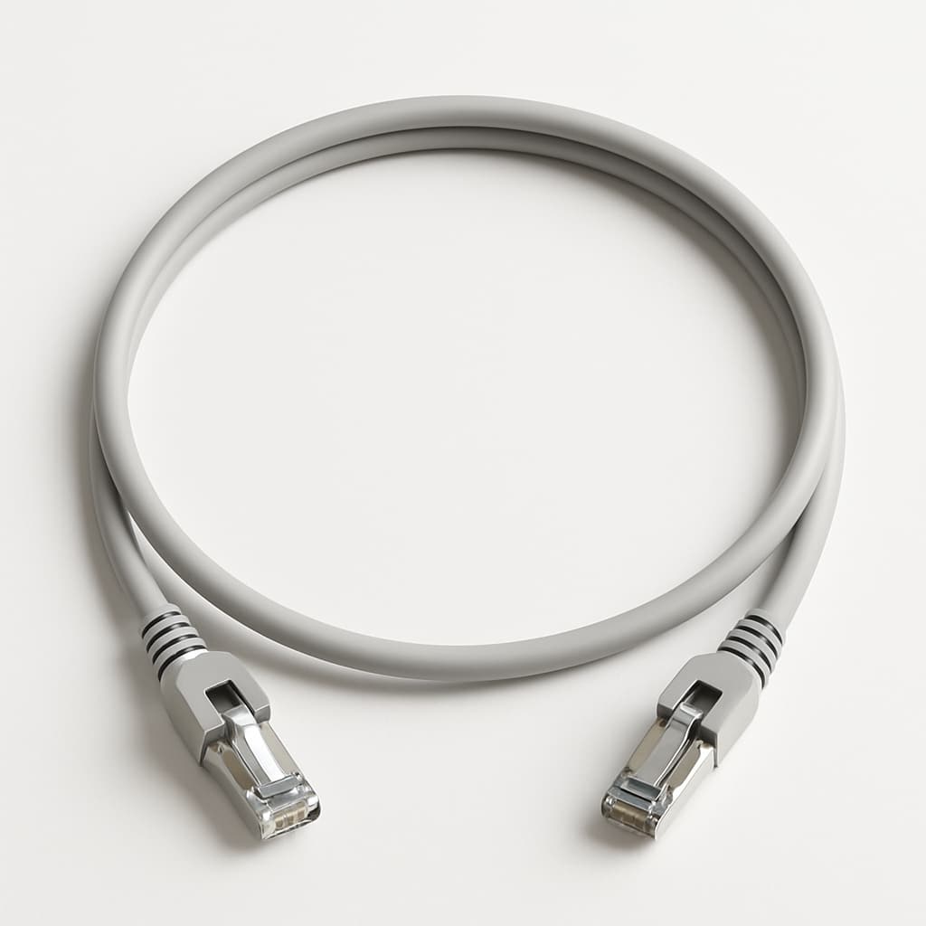 Telegartner L00000A0262 S/FTP Cat.6A Patch Cord, 1.0m — illustrative AI-generated image
