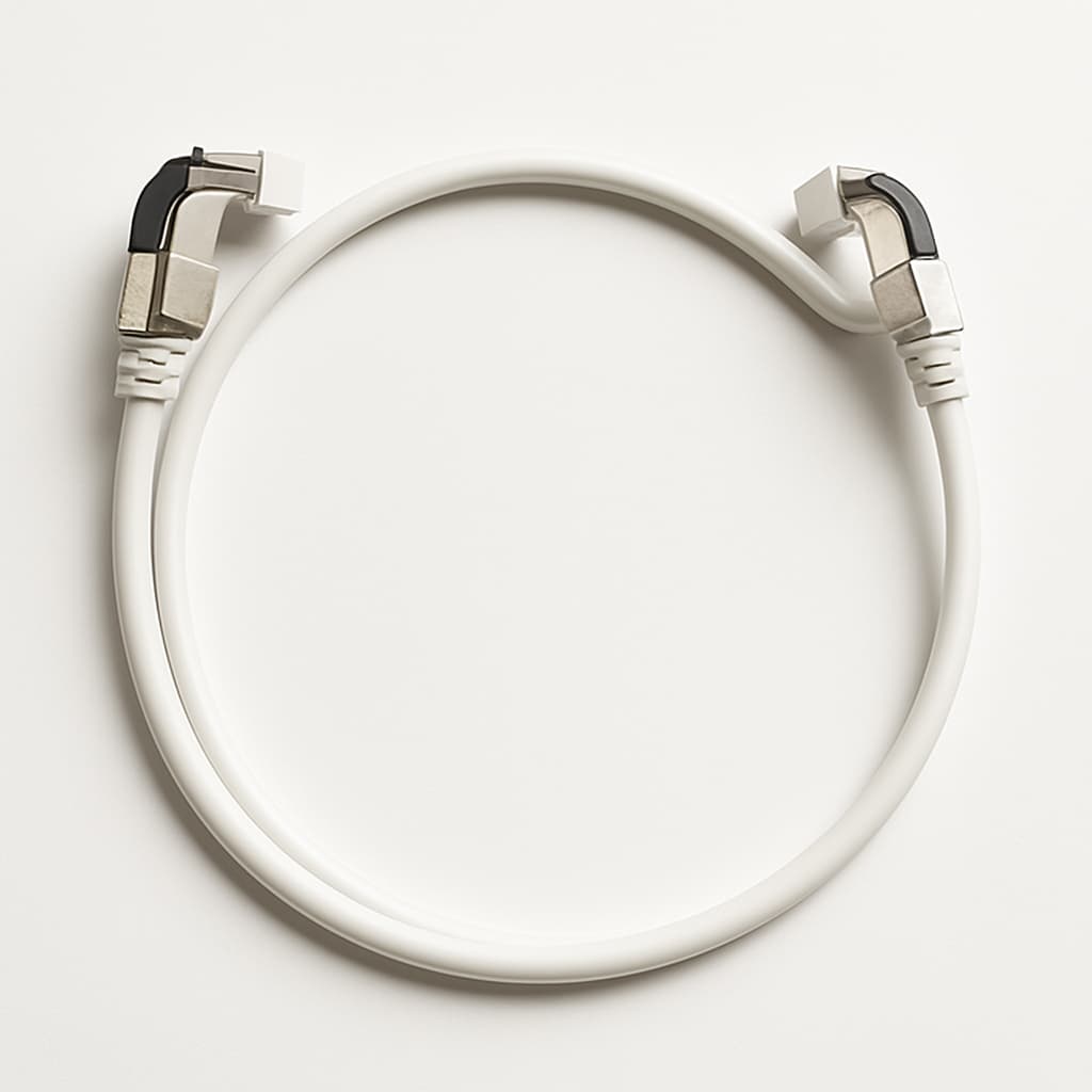 Telegartner L00000A0266 S/FTP Cat.6A Patch Cord — illustrative AI-generated image
