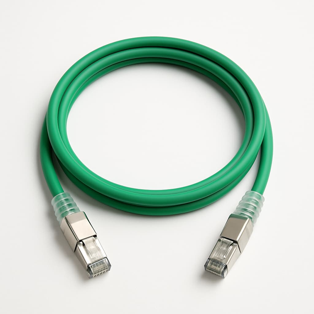 Telegartner L00001A0168 S/FTP Cat.6A Cable Assembly, 1.5m — illustrative AI-generated image