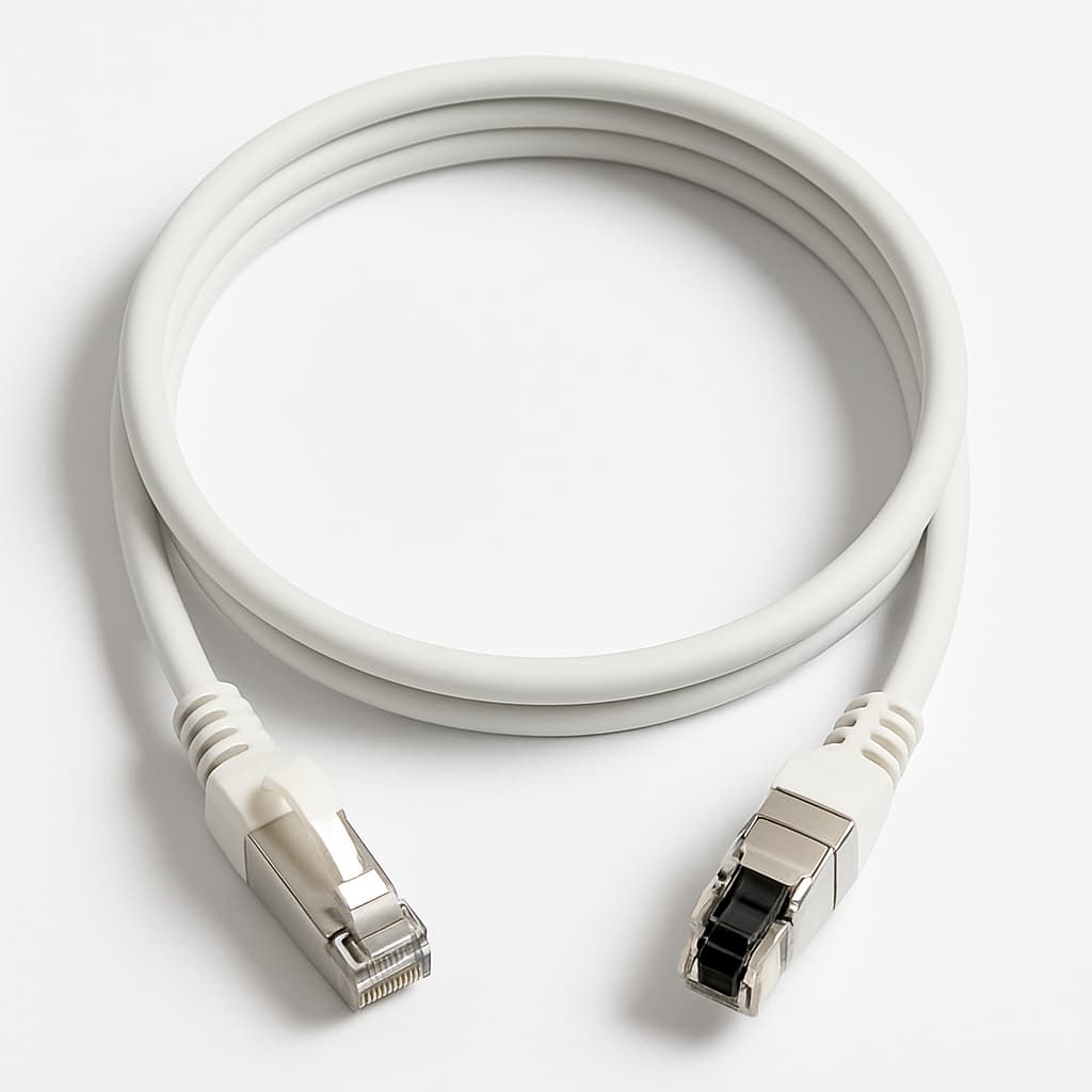 Telegartner L00002A0209 S/FTP Cat.6A Patch Cord, 3.0m — illustrative AI-generated image