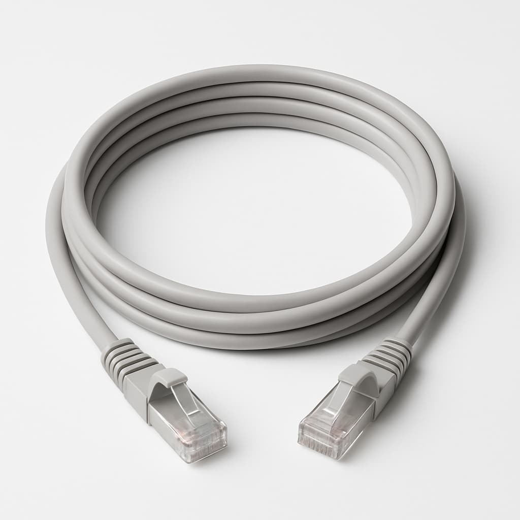 Telegartner L00002A0229 U/UTP Cat.6 Patch Cord, 2.5 m — illustrative AI-generated image