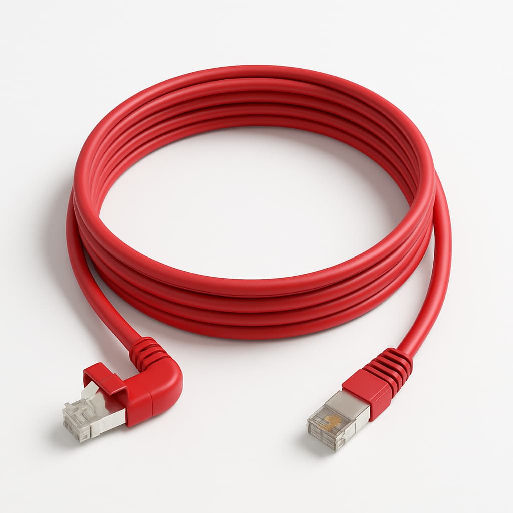 Telegartner L00003A0159 S/FTP Cat.6A Patch Cord — illustrative AI-generated image