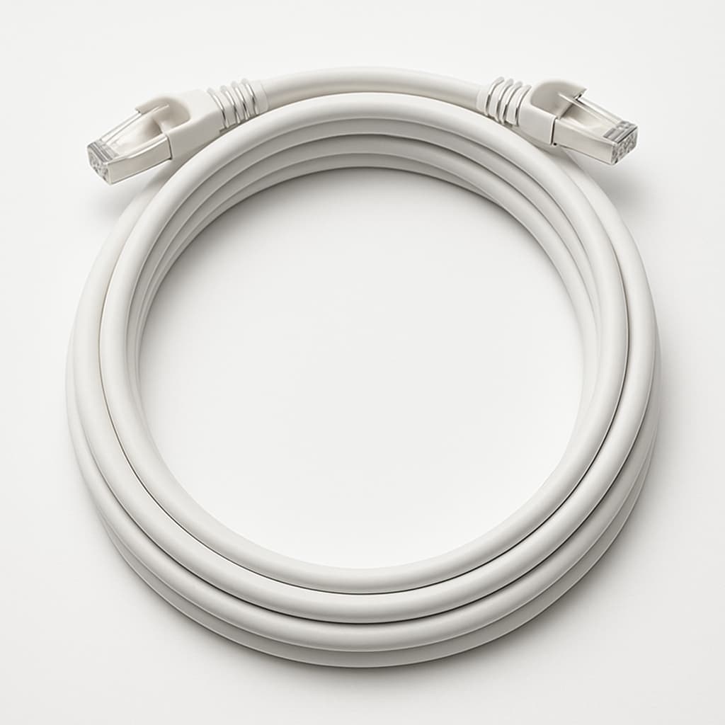 Telegartner L00003A0163 S/FTP Cat.6A Patch Cord, 5.0 m — illustrative AI-generated image