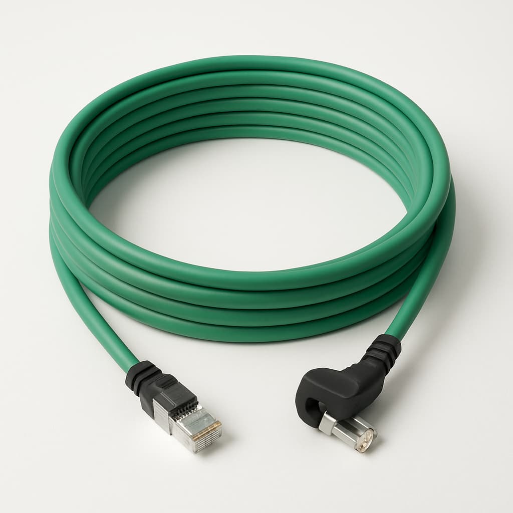 Telegartner L00004A0146 S/FTP Cat.6A Cable Assembly, 7.5 m — illustrative AI-generated image