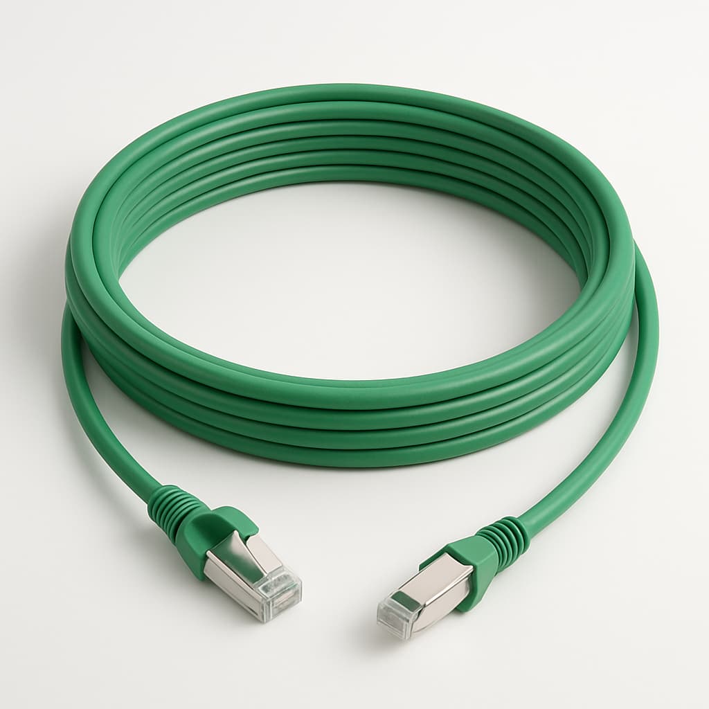Telegartner L00005A0114 S/FTP Cat.6A Patch Cord, 10.0 m — illustrative AI-generated image