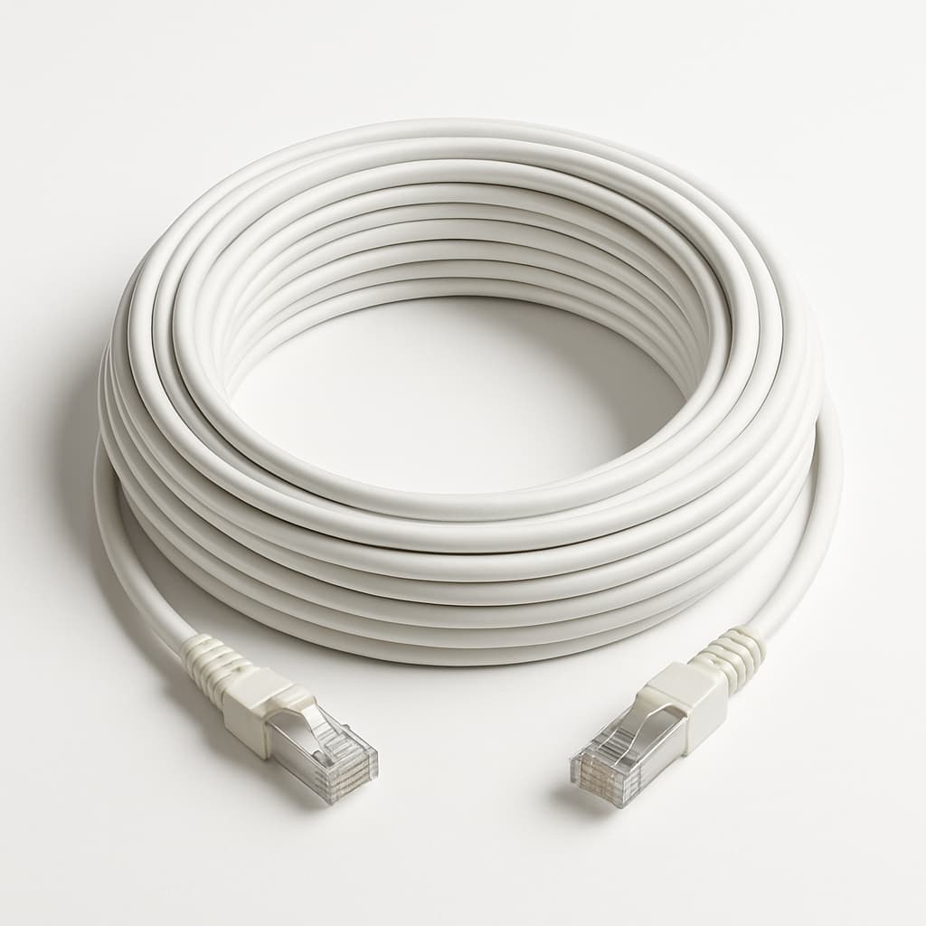Telegartner L00006A0304 S/FTP Cat.6A Patch Cord 20.0 m — illustrative AI-generated image