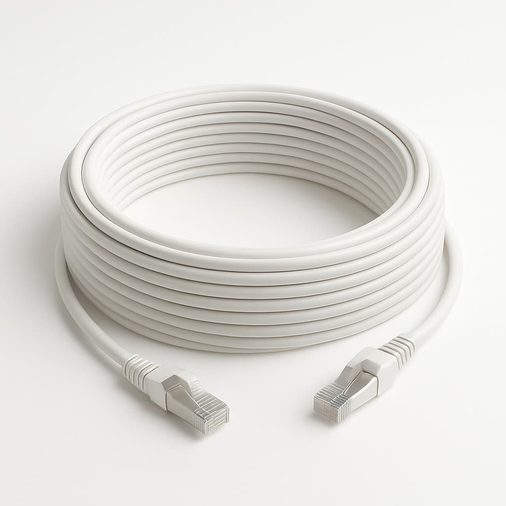 Telegartner L00006A0305 S/FTP Cat.6A Patch Cord, 25.0m — illustrative AI-generated image
