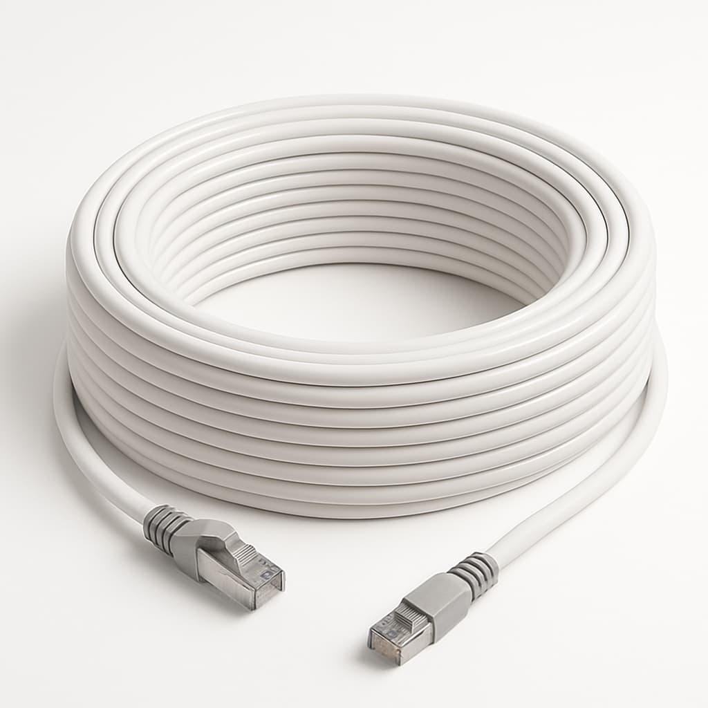 Telegartner L00006A0306 S/FTP Cat.6A Patch Cord, 50.0 m — illustrative AI-generated image