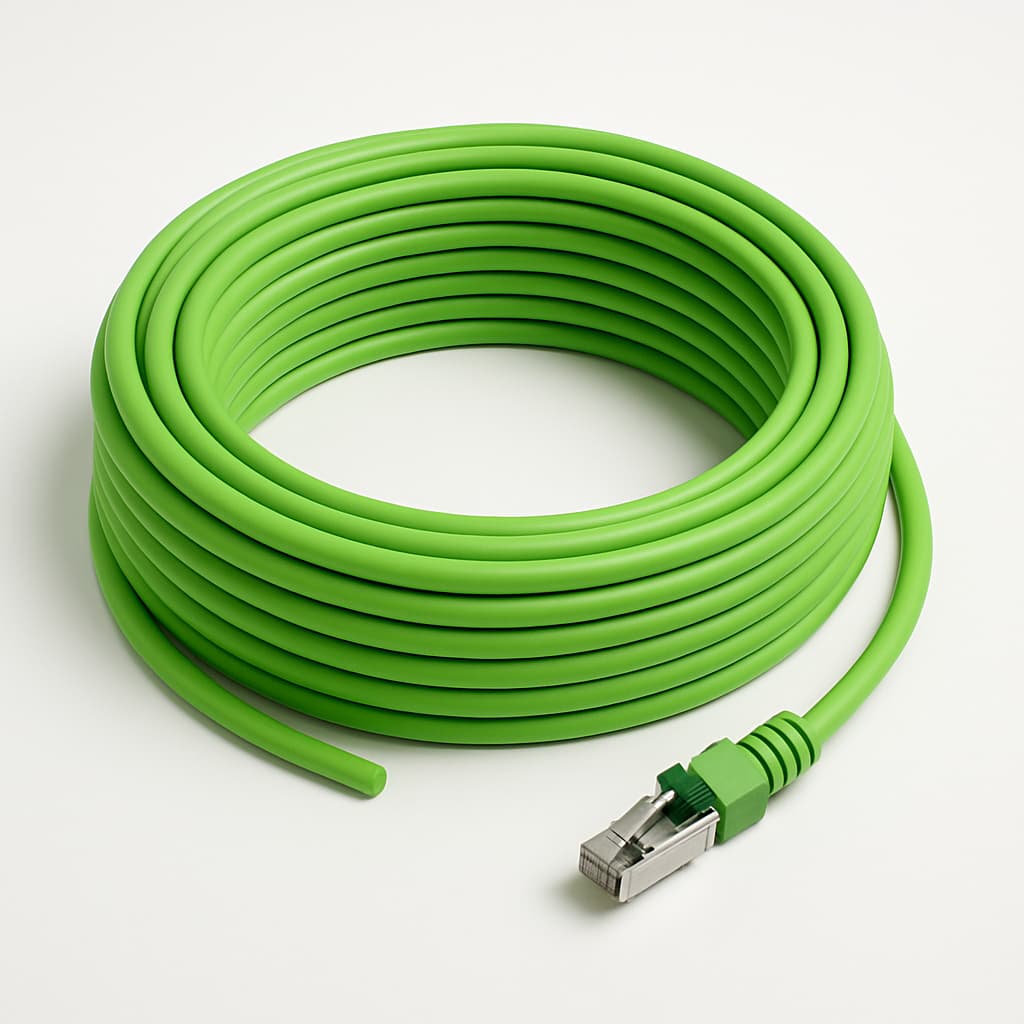 Telegartner L00006A0318 S/FTP Cat.7 Cable, 20.0 m — illustrative AI-generated image