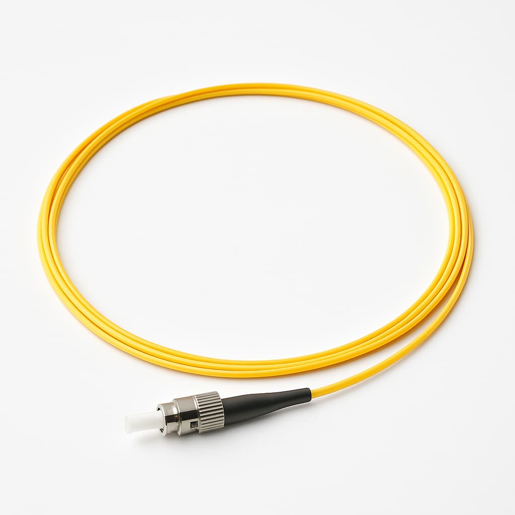 Telegartner L00819A0069 Pigtail Set 9/125µm OS2 ST Connector 1.5 m — illustrative AI-generated image