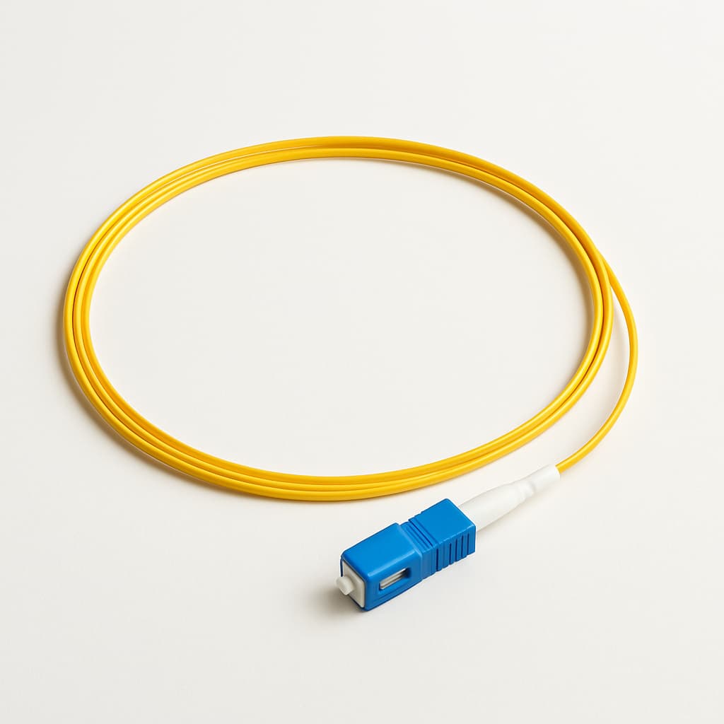 Telegartner L00849A0000 Fibre Pigtail 9/125 2m — illustrative AI-generated image