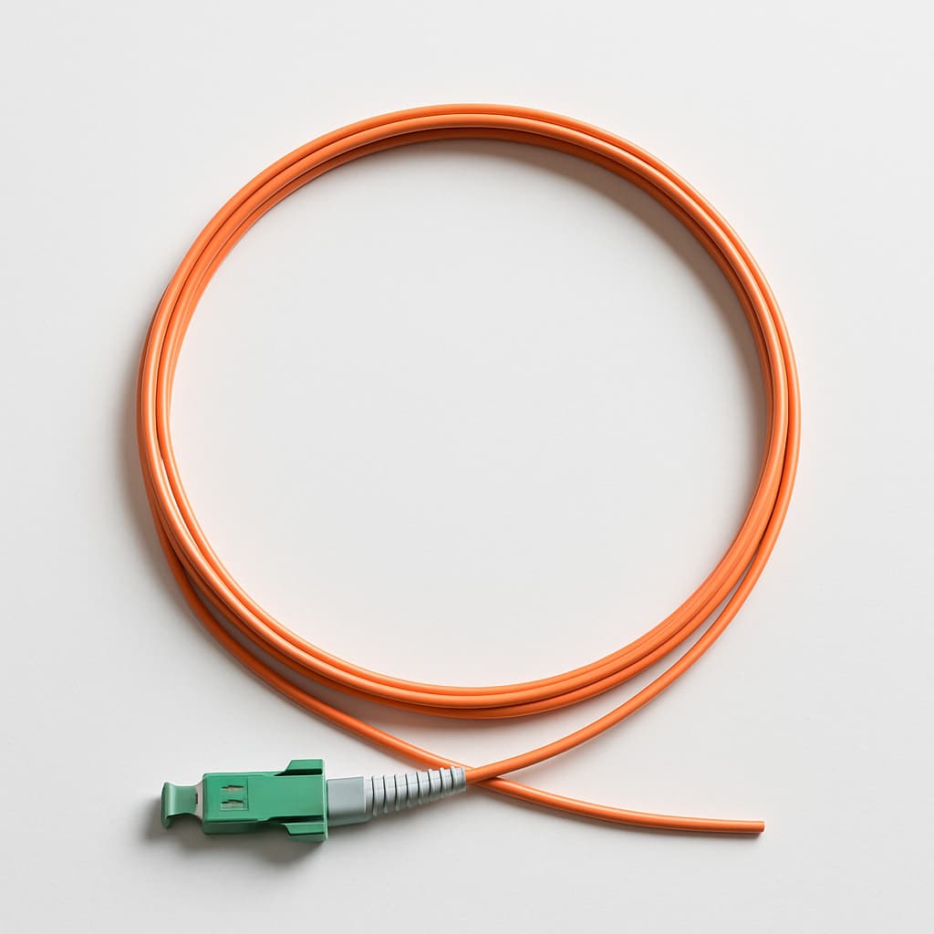 Telegartner L00859A0016 Pigtail Set, 50/125µm, E2000 Plug — illustrative AI-generated image