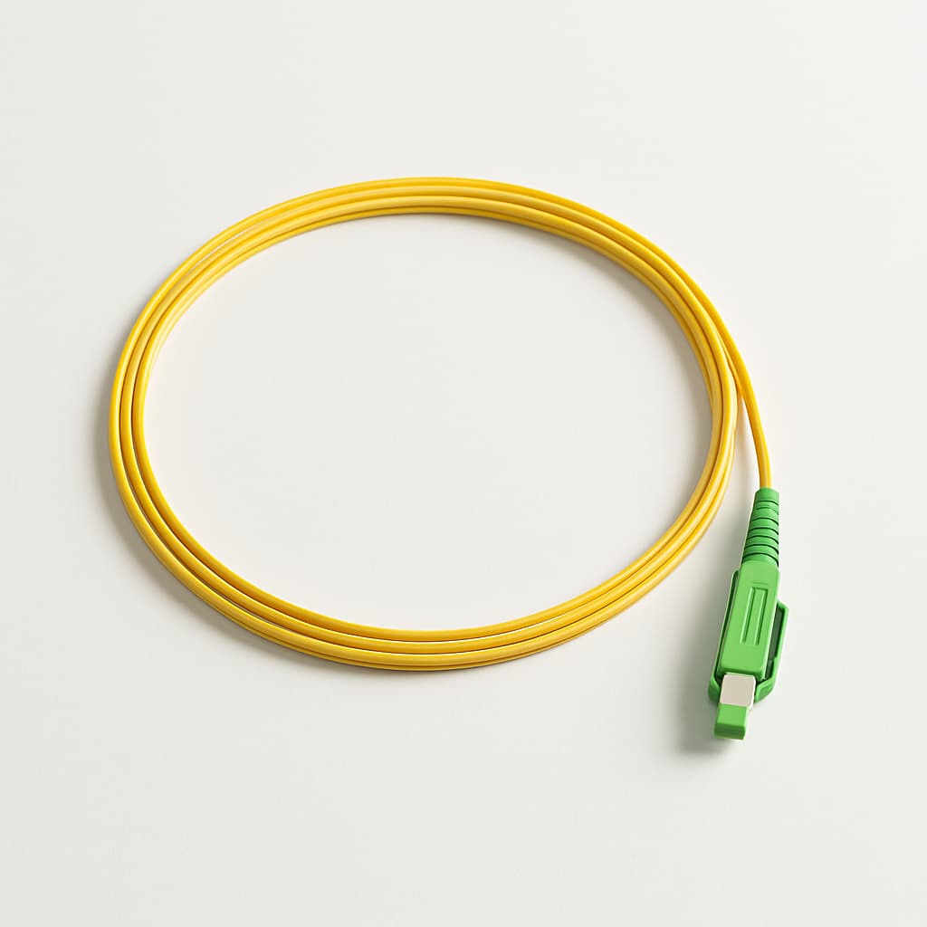 Telegartner L00859A0019 Pigtail Set 9/125 E2000/APC 1.5m — illustrative AI-generated image