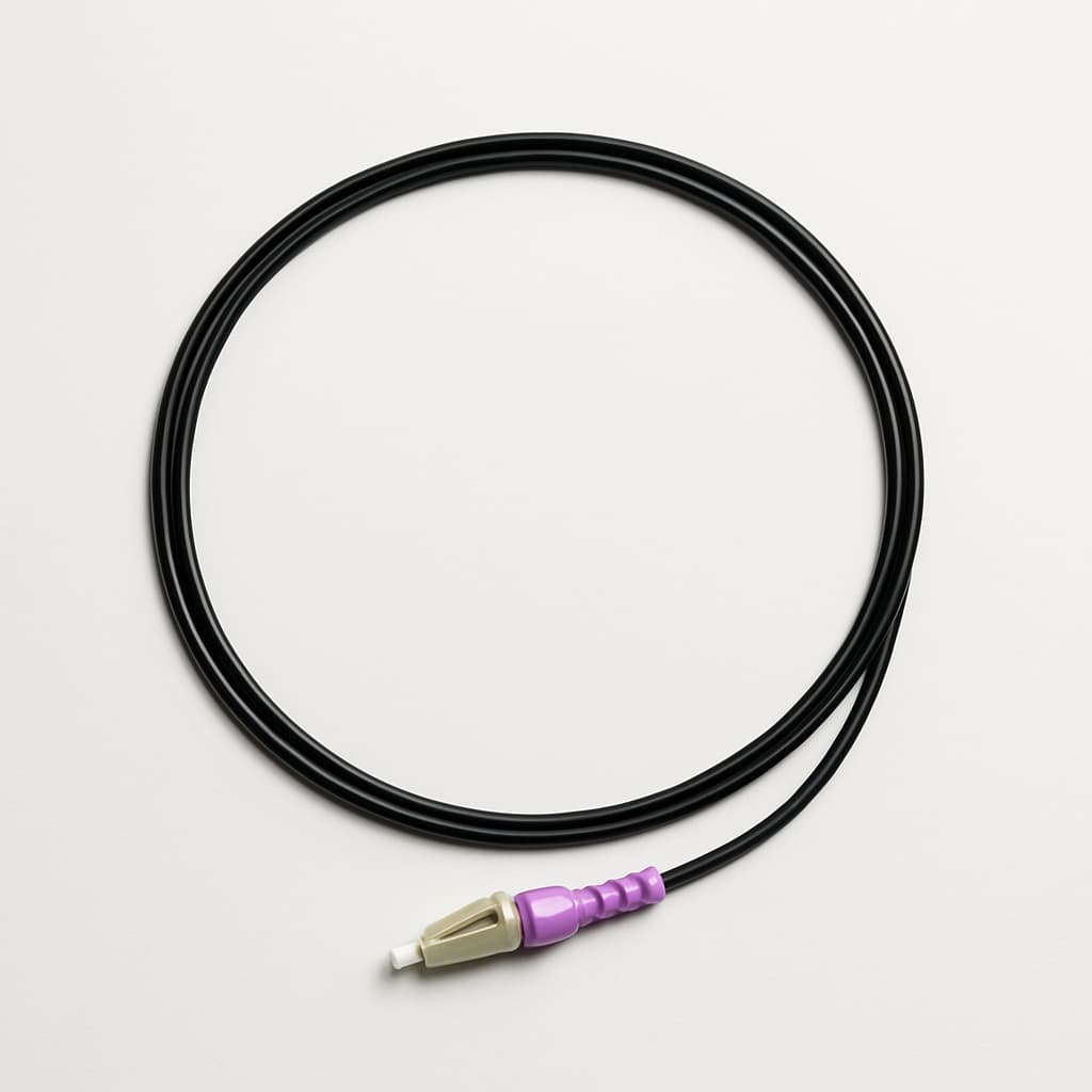 Telegartner L00859A0024 Pigtail Set G50/125 OM4, 1.5 m — illustrative AI-generated image