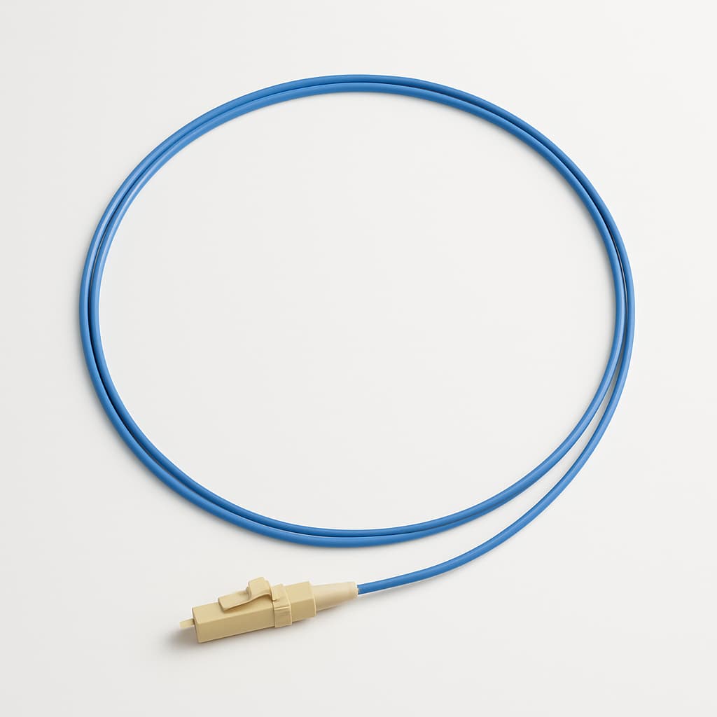 Telegartner L00879A0036 Fiber Pigtail, OM1 G62.5/125, LC, 1.5 m — illustrative AI-generated image
