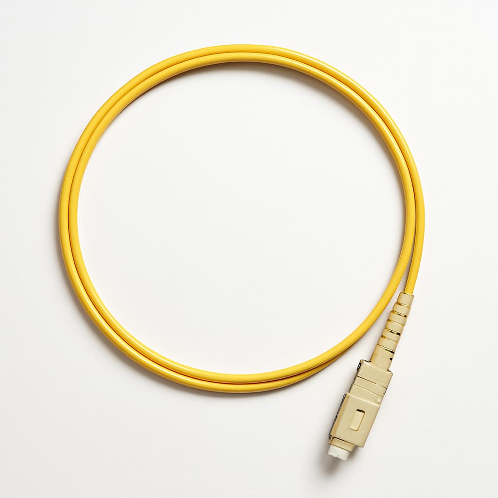 Telegartner L00889W0004 Fiber Pigtail OM2 G50/125 SC 1.5m — illustrative AI-generated image