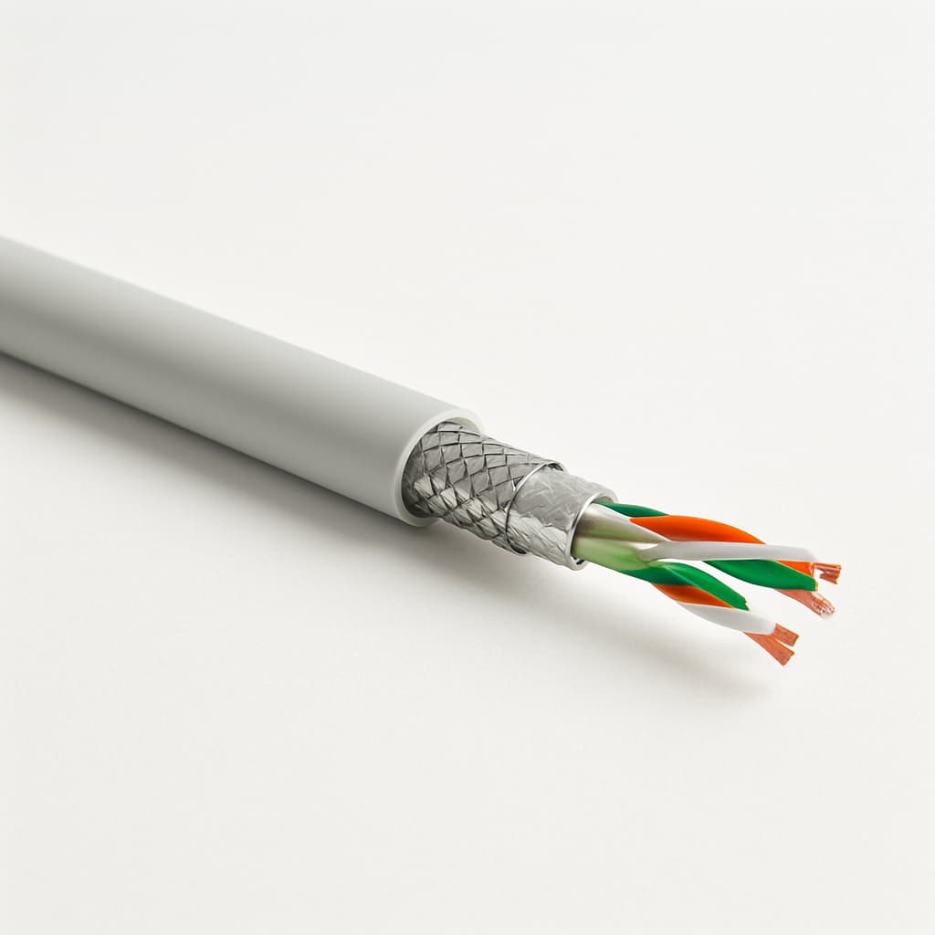 Telegartner L02002A0061B S/FTP Cat.7 Cable — illustrative AI-generated image