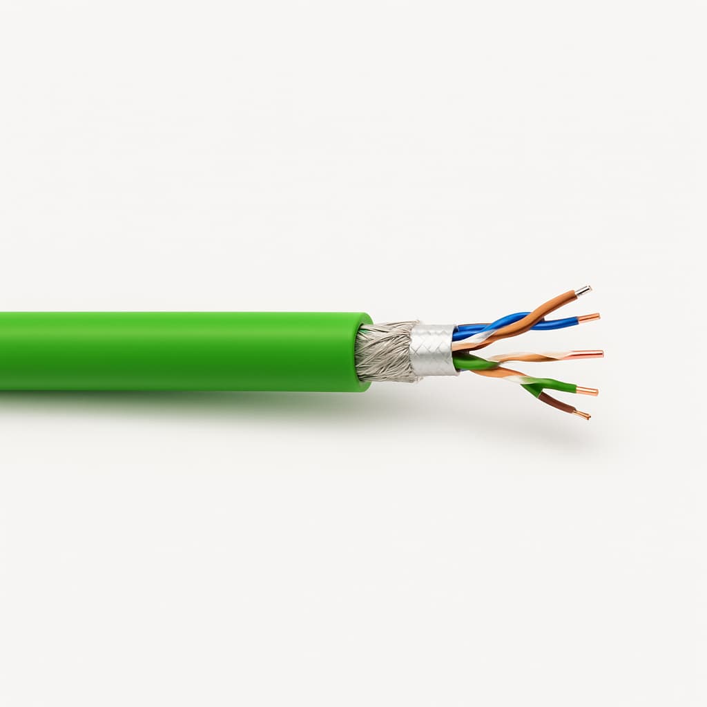 Telegartner L02002C0067B SF/UTP Cat.5 Cable — illustrative AI-generated image