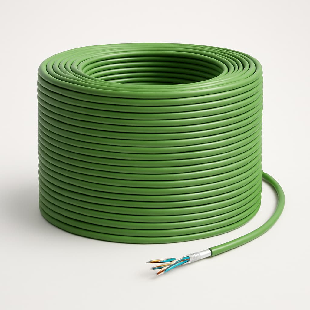 Telegartner L02002C0071 S/FTP Cat.7 Installation Cable — illustrative AI-generated image