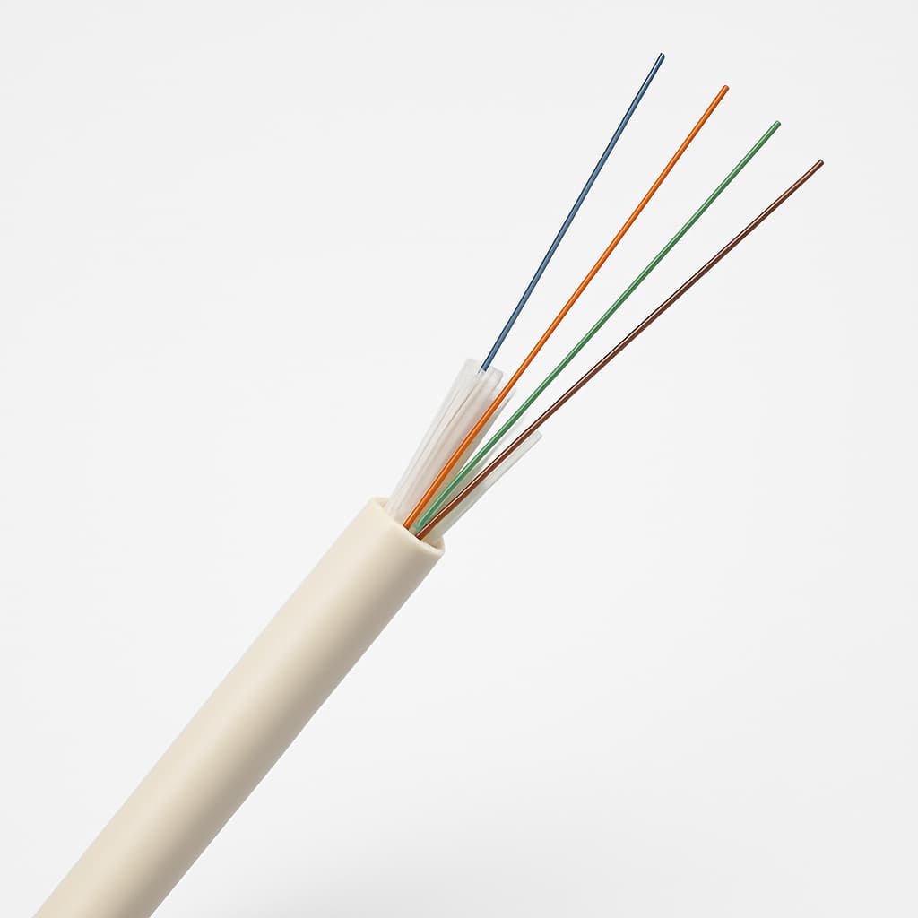 Telegartner L08020A1204 FO Indoor Cable — illustrative AI-generated image