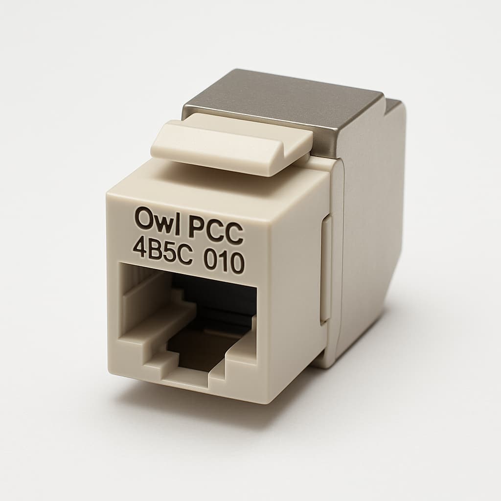 Telegartner L55000A0000 Copper Owl PCC 4B5C 010 — illustrative AI-generated image