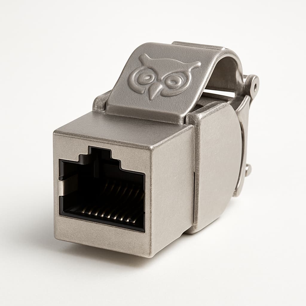 Telegartner L55002A0000 Copper Owl PCC 4B5C 030 — illustrative AI-generated image