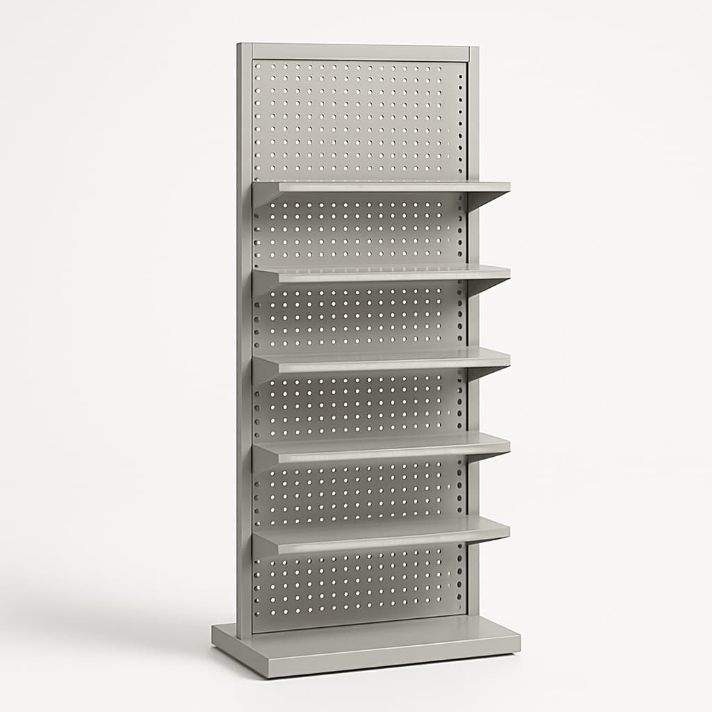 Owl Display Rack Device M50100A0000 — illustrative AI-generated image