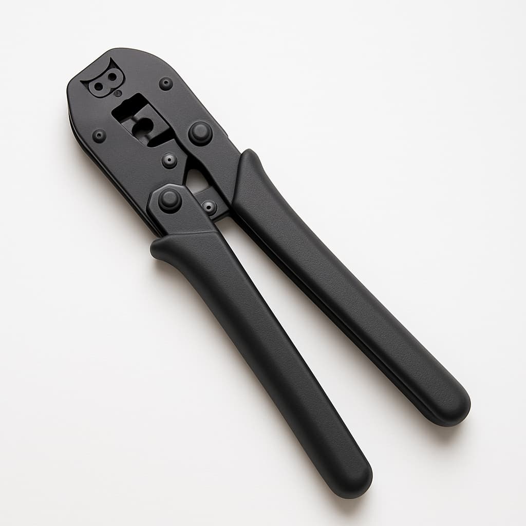 Telegartner N50000A0000 Owl Bus Crimping Tool — illustrative AI-generated image