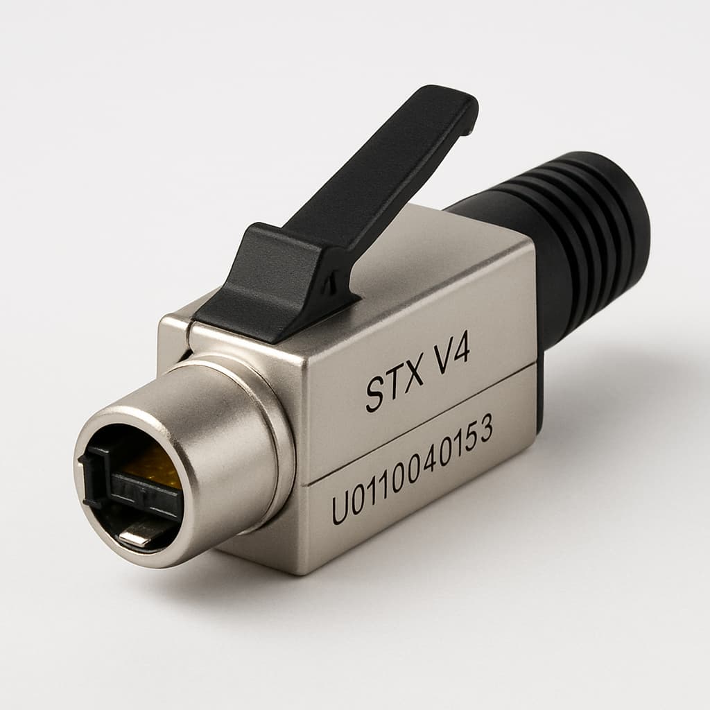 Telegartner U01100A0153 STX V4 2SC Plug Set — illustrative AI-generated image