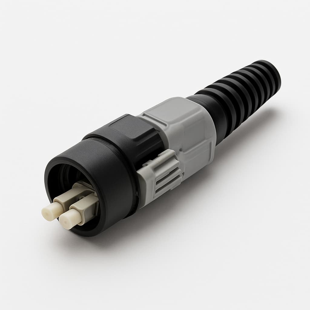 Telegartner U01100A0154 STX V4 2SC Plug Set IP67 — illustrative AI-generated image
