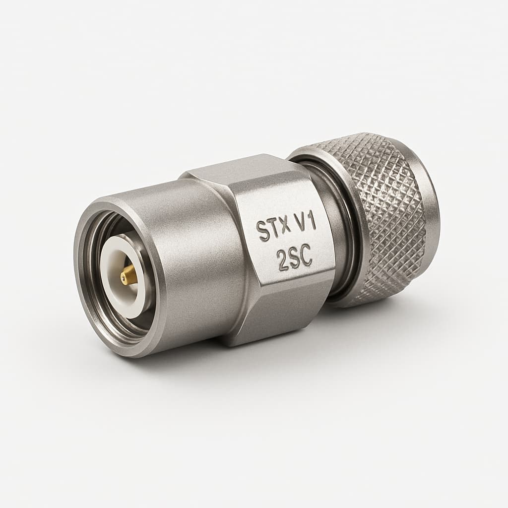Telegartner U01100A0159 STX V1 2SC Plug Set IP67 — illustrative AI-generated image