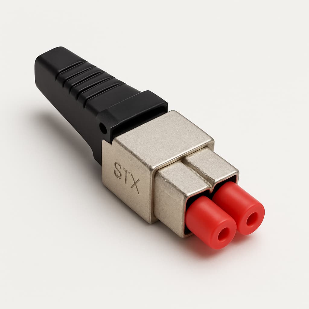 Telegartner U01100A0161 STX V1 2SC POF Plug Set — illustrative AI-generated image