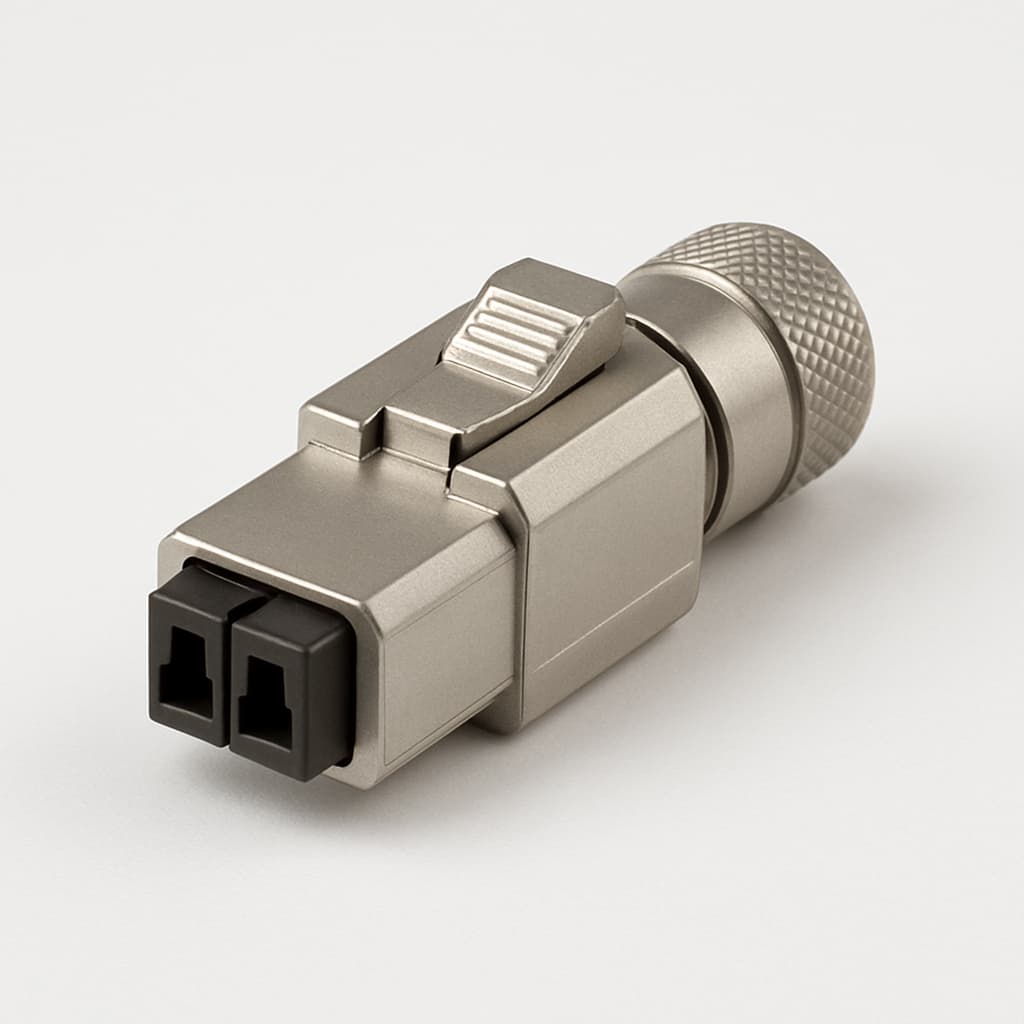 Telegartner U01100A0181 STX V1 2SC POF Plug Set — illustrative AI-generated image
