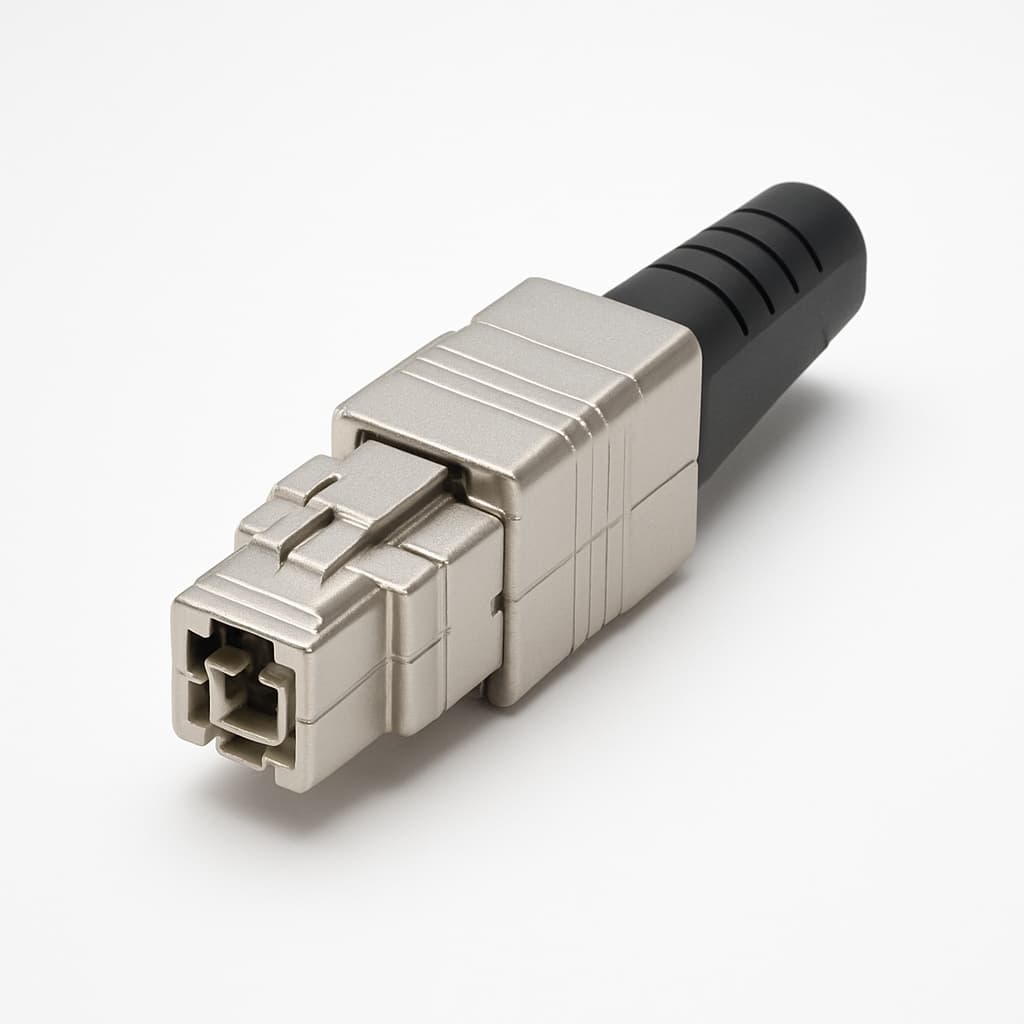 Telegartner U01100A0182 STX IP20 SC-RJ Plug MM — illustrative AI-generated image