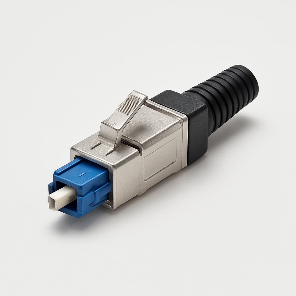 Telegartner U01100A0183 STX IP20 SC-RJ Plug SM Assembly — illustrative AI-generated image