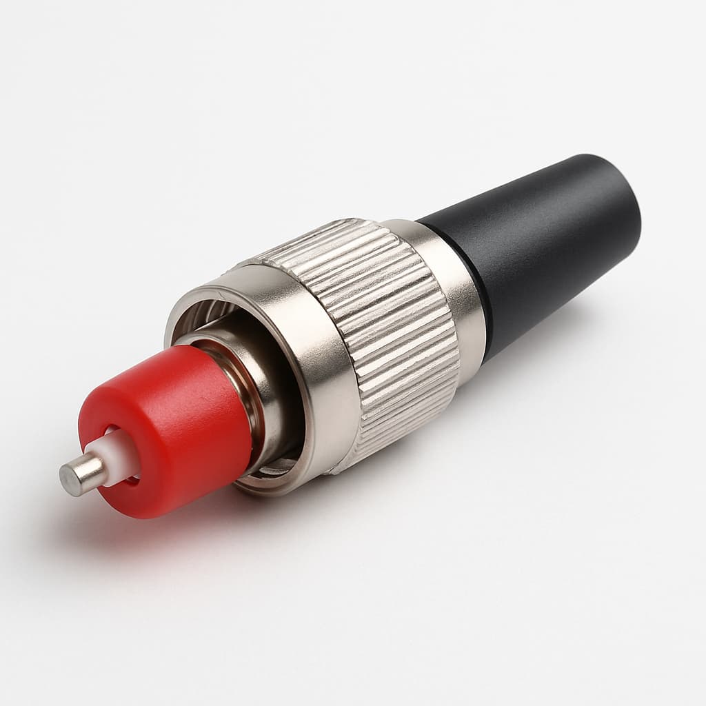 Telegartner U01100A0190 FC/PC Plug, MM — illustrative AI-generated image