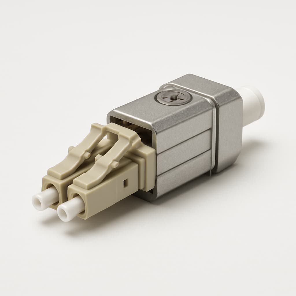 Telegartner U01100A0198 STX V1 LC-D Plug Set MM — illustrative AI-generated image