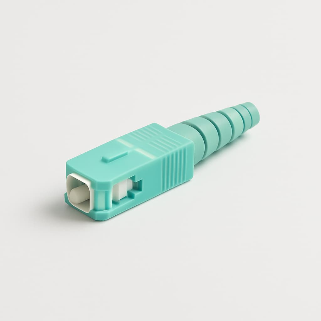 Telegartner U01100A0214 SC Plug — illustrative AI-generated image