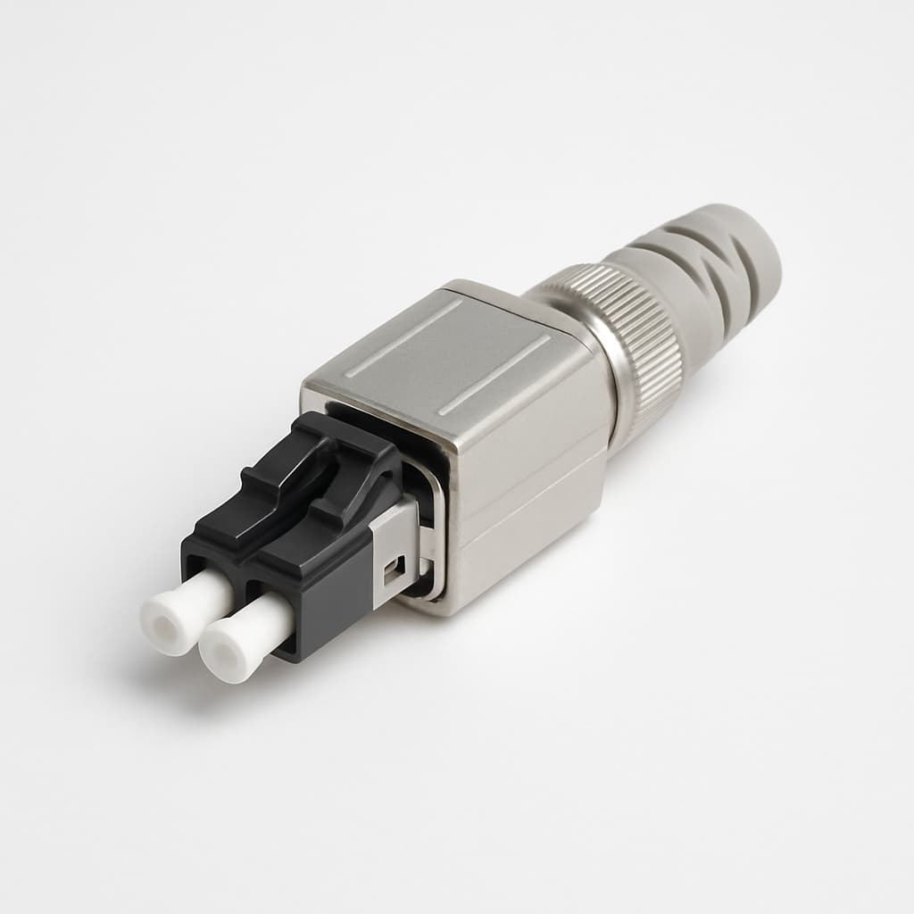 Telegärtner U01100A0220 STX V14 LC-D Plug Set — illustrative AI-generated image