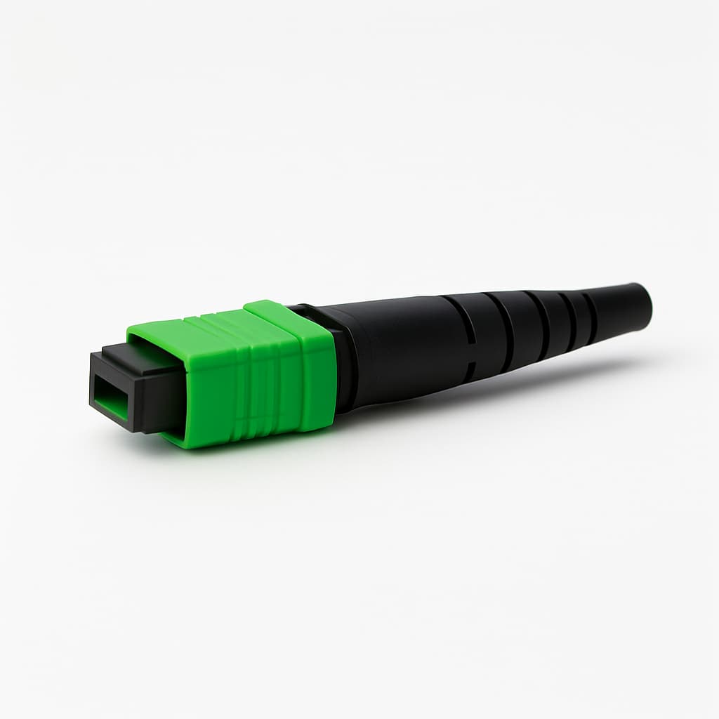 Telegartner U01100A0251 MPO Plug SM/APC Female — illustrative AI-generated image